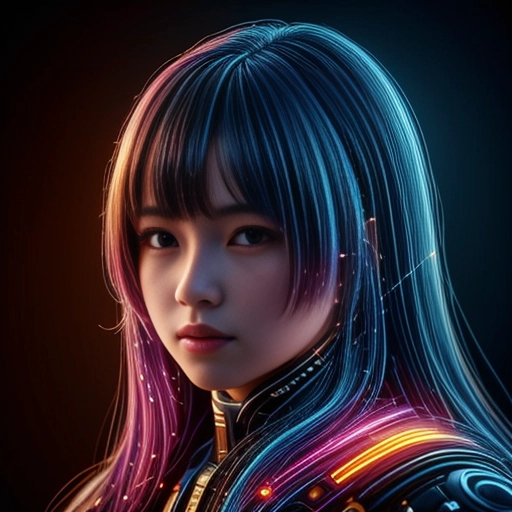 Pao mise en page internet vidéo illustration 3d serveur IA générative AI freelance paris studio de création magazines F2OPNLO0